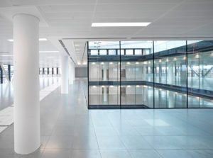 Огнестойкая алюминиевая перегородка EIW-15 / серия FRM5108